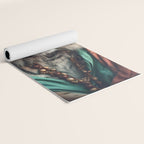 Namastig, Retro Portrait Tiger Prints Yoga Mat Gallery Image 2
