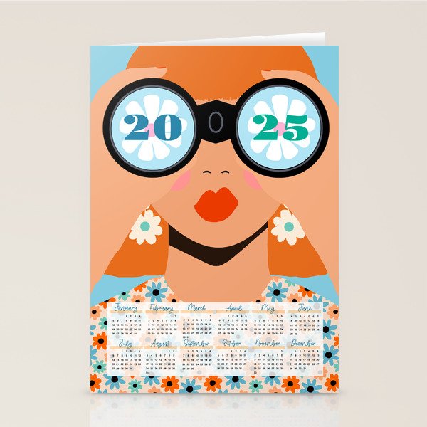 2025 Calendar - Seeking New Horizons Stationery Card Gallery Image 2