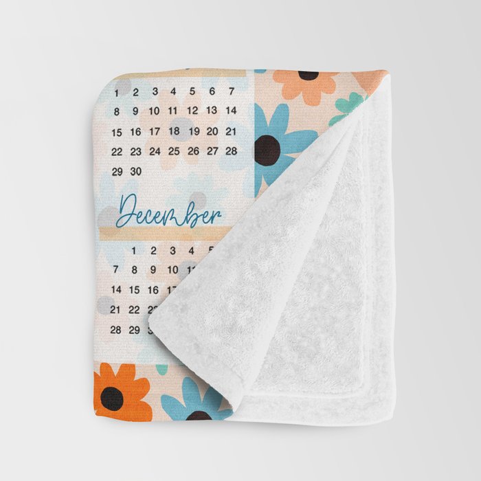 2025 Calendar - Seeking New Horizons Throw Blanket Gallery Image 3