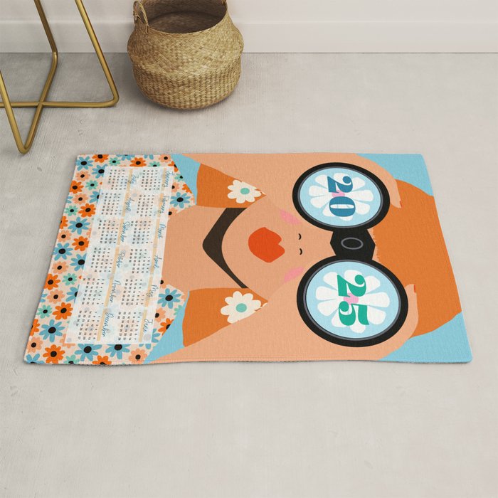 2025 Calendar - Seeking New Horizons Rug Gallery Image 1