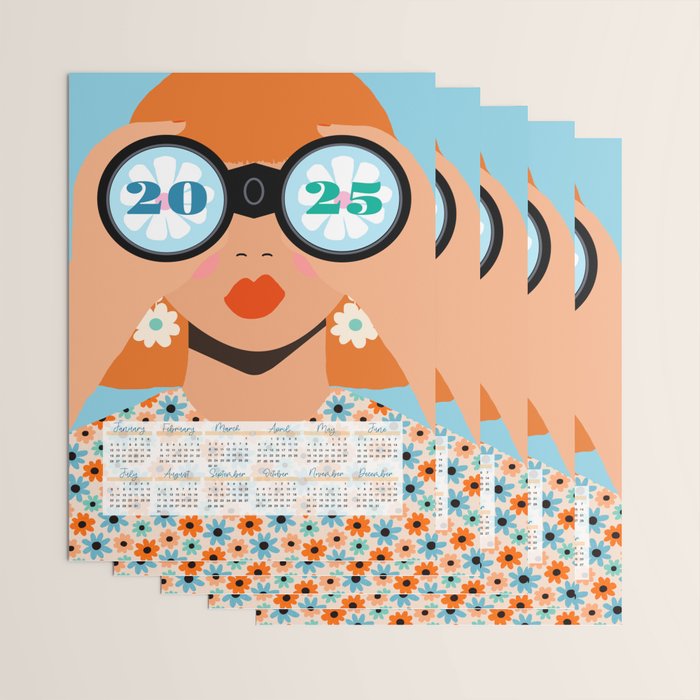 2025 Calendar - Seeking New Horizons Wrapping Paper Gallery Image 3