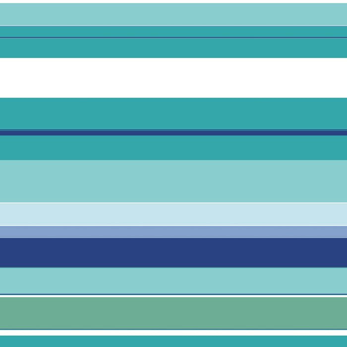 Tropical Blue Stripe|Banana Leaf Coordinate|Renee Davis Coffee Mug Gallery Image 2
