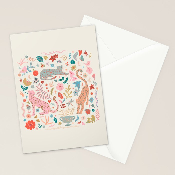 Boho Jungle Stationery Card Gallery Image 2