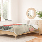 Chinese Peony Blooming Floral Art Duvet Cover Gallery Image 2