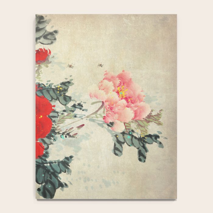 Chinese Peony Blooming Floral Art Notebook Gallery Image 4