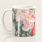 Chinese Peony Blooming Floral Art Coffee Mug Gallery Image 3