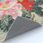 Chinese Peony Blooming Floral Art Rug Gallery Image 4