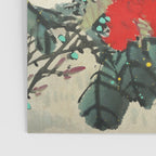 Chinese Peony Blooming Floral Art Poster Gallery Image 3