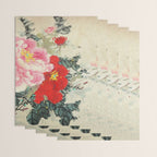 Chinese Peony Blooming Floral Art Wrapping Paper Gallery Image 3