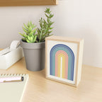 Gradient Arch XX Retro Mid Century Modern Rainbow Mini Art Print Gallery Image 2