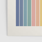 Gradient Arch XX Retro Mid Century Modern Rainbow Poster Gallery Image 3
