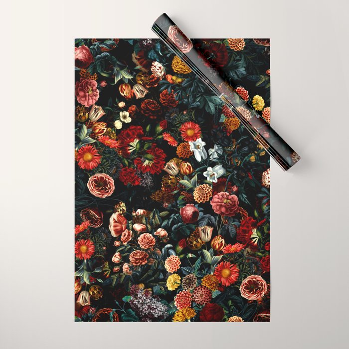 Midnight Garden XXVI Wrapping Paper Gallery Image 1