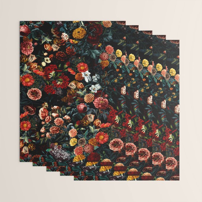 Midnight Garden XXVI Wrapping Paper Gallery Image 3