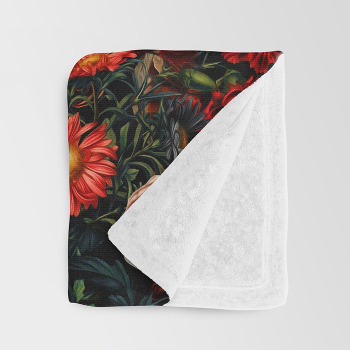 Midnight Garden XXVI Throw Blanket Gallery Image 3