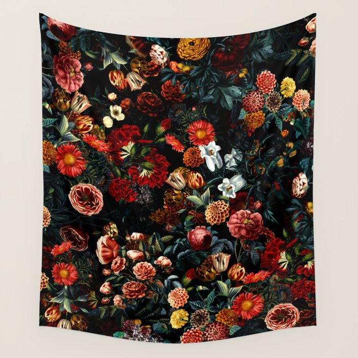 Midnight Garden XXVI Wall Tapestry Gallery Image 4