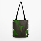 Abstract botanical X01 Tote Bag Gallery Image 2