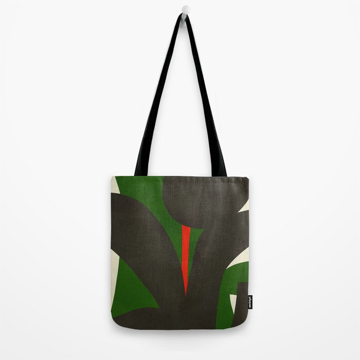 Abstract botanical X01 Tote Bag Gallery Image 2