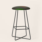 Abstract botanical X01 Stool Gallery Image 1