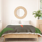 Abstract botanical X01 Duvet Cover Gallery Image 3
