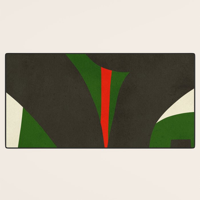 Abstract botanical X01 Desk Mat Gallery Image 3