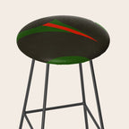 Abstract botanical X01 Stool Gallery Image 2