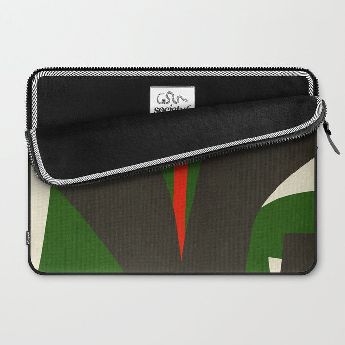 Abstract botanical X01 Laptop Sleeve Gallery Image 2