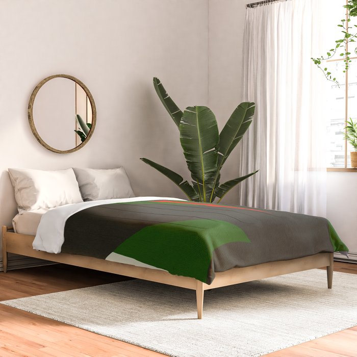 Abstract botanical X01 Comforter Gallery Image 2