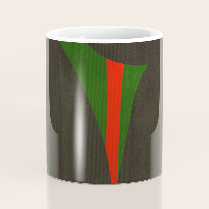 Abstract botanical X01 Coffee Mug Gallery Image 4