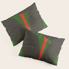 Abstract botanical X01 Pillow Sham Gallery Image 3