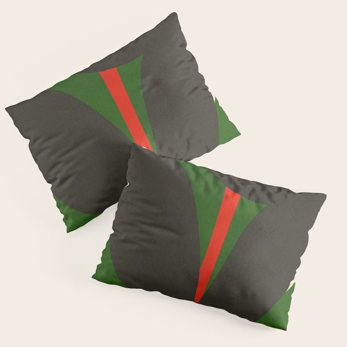 Abstract botanical X01 Pillow Sham Gallery Image 3