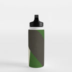 Abstract botanical X01 Water Bottle Gallery Image 3