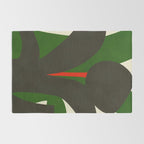 Abstract botanical X01 Rug Gallery Image 2