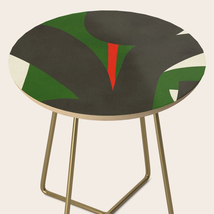 Abstract botanical X01 Side Table Gallery Image 2