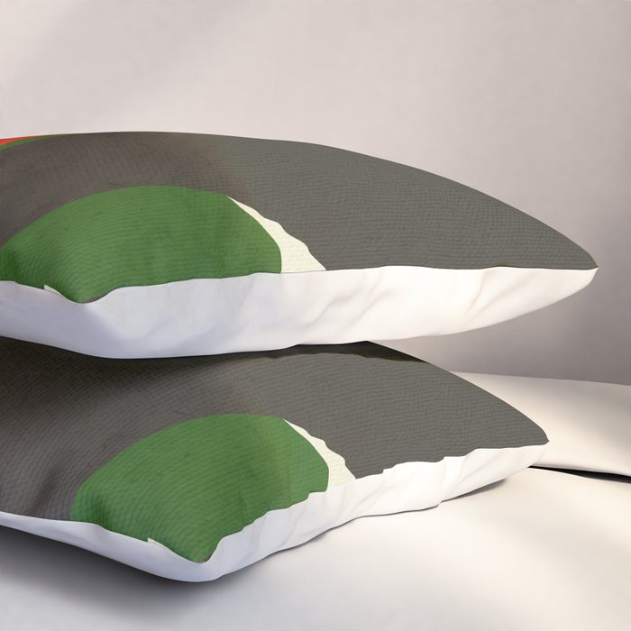 Abstract botanical X01 Pillow Sham Gallery Image 3