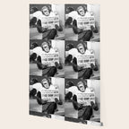 Space Chimp Lives - NASA Moon Flight black and white photograph Wallpaper Gallery Image 2