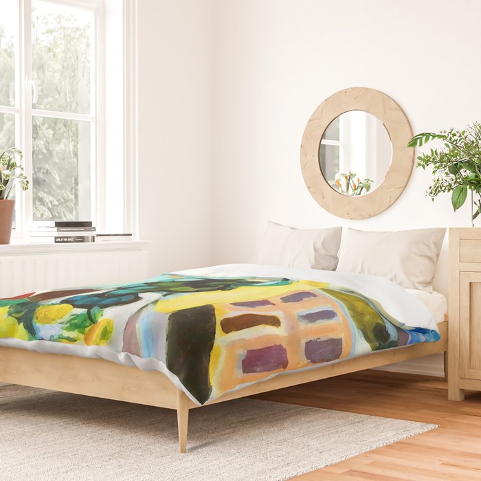 Henri Matisse Roses by the Window Duvet Cover Gallery Image 2