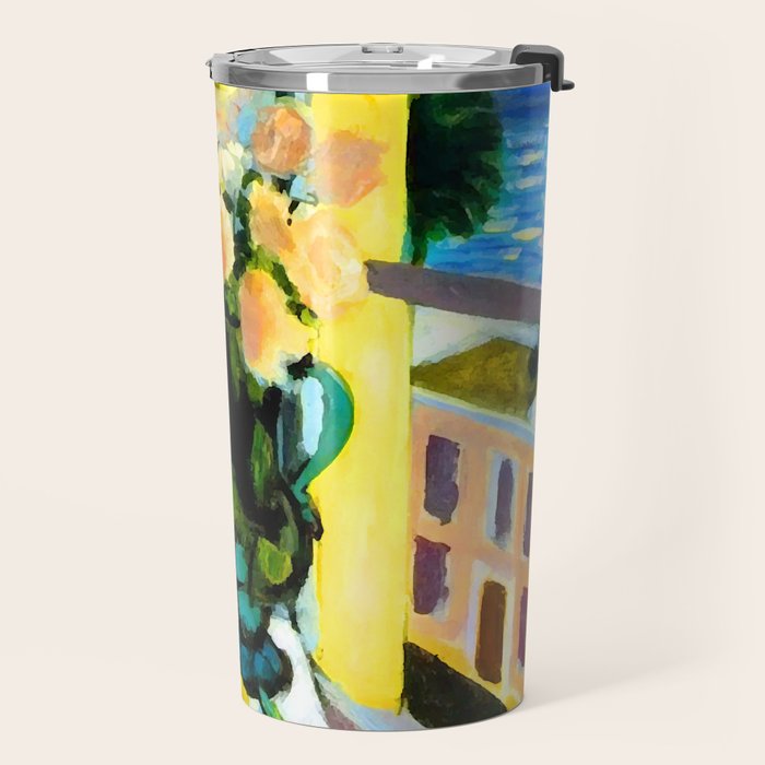 Henri Matisse Roses by the Window Travel Mug Gallery Image 2