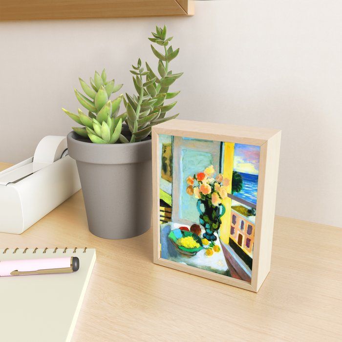 Henri Matisse Roses by the Window Mini Art Print Gallery Image 2