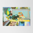 Henri Matisse Roses by the Window Rug Gallery Image 2