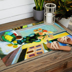 Henri Matisse Roses by the Window Outdoor Rug Gallery Image 2