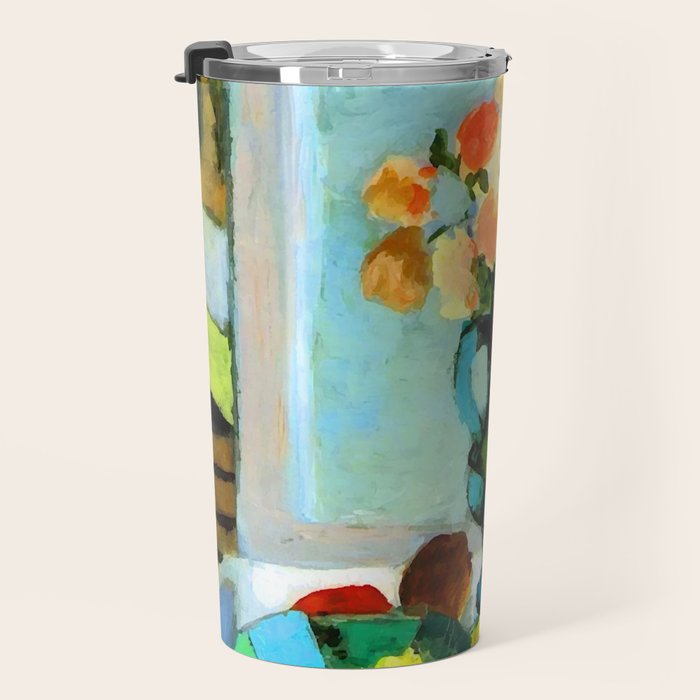 Henri Matisse Roses by the Window Travel Mug Gallery Image 3