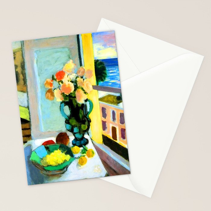 Henri Matisse Roses by the Window Stationery Card Gallery Image 2