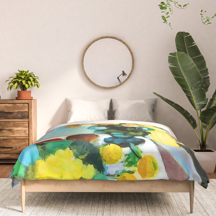 Henri Matisse Roses by the Window Comforter Gallery Image 3