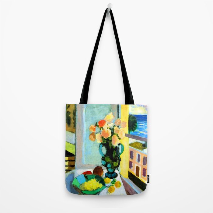 Henri Matisse Roses by the Window Tote Bag Gallery Image 2
