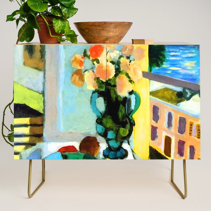 Henri Matisse Roses by the Window Credenza Gallery Image 1