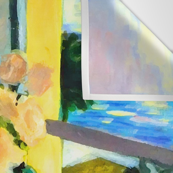 Henri Matisse Roses by the Window Wall Tapestry Gallery Image 3