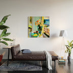 Henri Matisse Roses by the Window Wood Wall Art Gallery Image 2