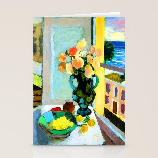 Henri Matisse Roses by the Window Stationery Card Gallery Image 2