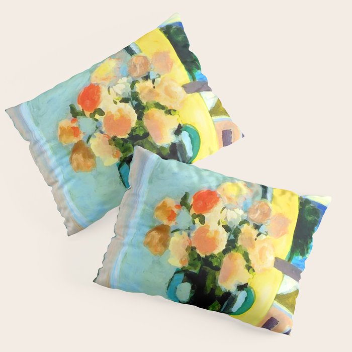 Henri Matisse Roses by the Window Pillow Sham Gallery Image 1