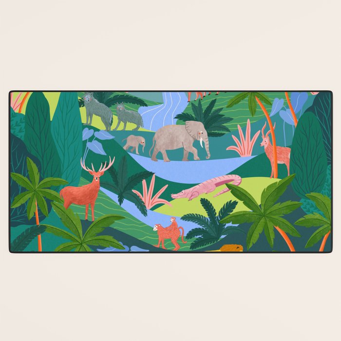 Rainforest Desk Mat Gallery Image 3